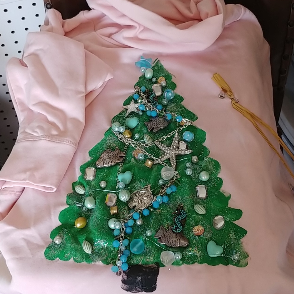 Hand-painted sweatshirt